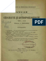Anuar de Geografie1909-1910 Granita BUKOWINA