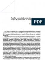 La Familia y La Comunidad Campesina