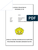 Laporan 2 Pembuatan Objek Tempat Tidur