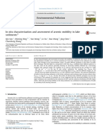 Caracterización in-situ y Evaluación de La Movilidad Del Arsénico en El Lago