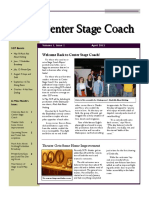 Stagecoachnewsletter Maan Front Page