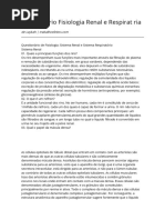 Question Rio Fisiologia Renal e Respirat Ria - Dissertações - Laykah