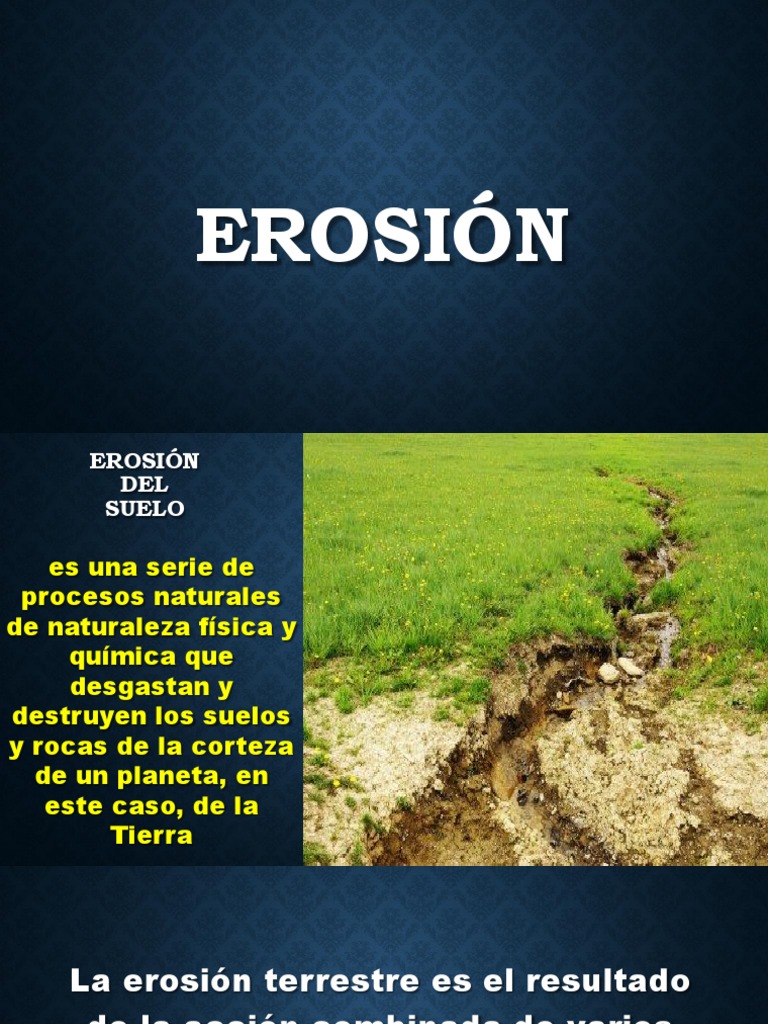 Tipos y causas de erosión del suelo | PDF | Redox | Suelo