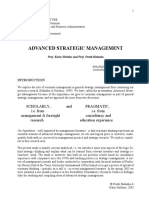 2003 - Advance Strategic Management