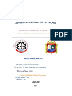 Procesos Electorles en El Peru Economia Politica