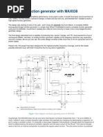 Function Generator With MAX038