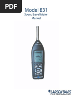 LARSON 831 Manual