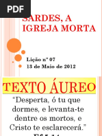 Sardes a Igreja Morta