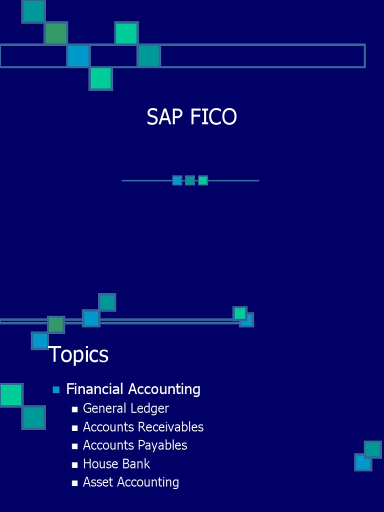 Fico Module Overview | PDF | Accounts Payable | Depreciation