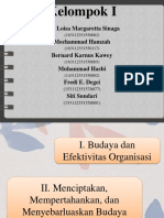 BUDAYA DAN EFEKTIVITAS ORGANISASI