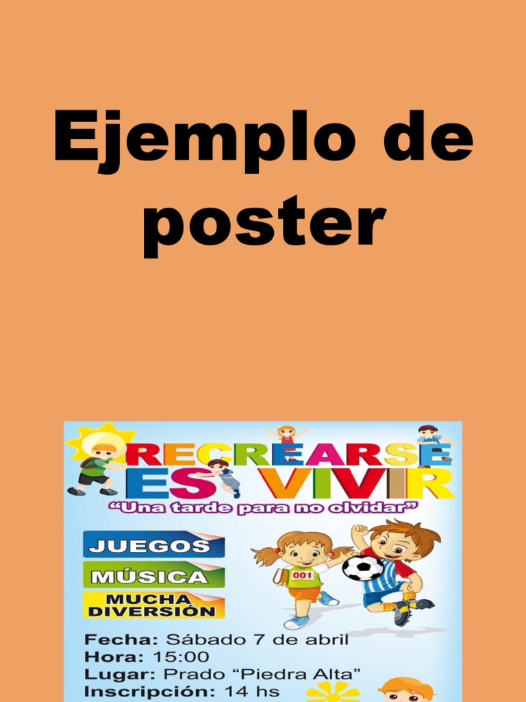 Ejemplo de Póster PDF