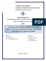 Le Passage Du Résultat Comptable Au Résultat Fiscal