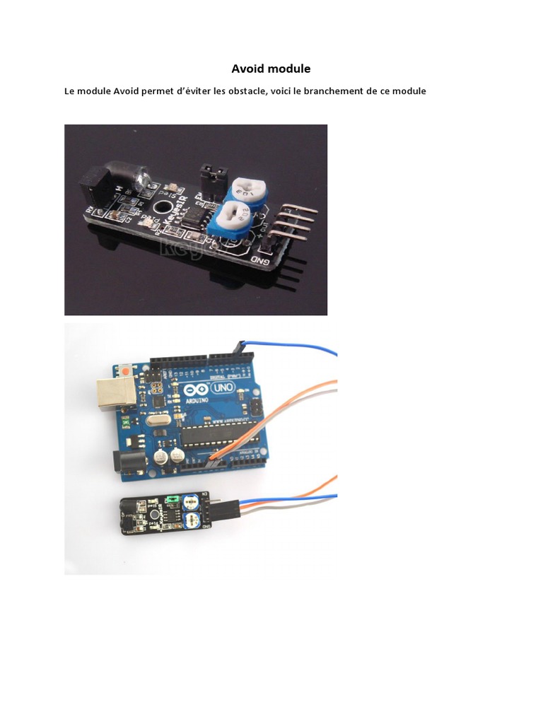 Les Capteurs Keyes Arduino Uno | PDF | Infrarouge | Arduino
