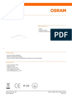 Light Panel Led: Product Family Datasheet