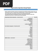 App Store Project