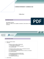 Politica Fiscal en Modelo Keynesiano