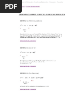 Tercer Caso - Trinomio Cuadrado Perfecto - Matemática y Listo - Factoreo