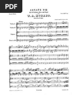 Mozart Church Sonata No13 K328 Score Parts