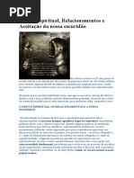 o Desvio Espiritual, Os Relacionamentos e a Nossa Escuridão