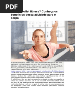 O Que é Ballet Fitness