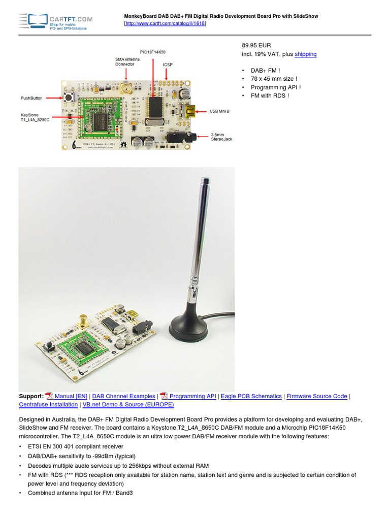 Radio Dev Board for Engineers | PDF | Radio | Frequency Modulation
