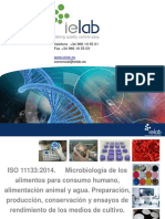 Novedades Sobre La Norma ISO 11133-2014 Ielab PDF
