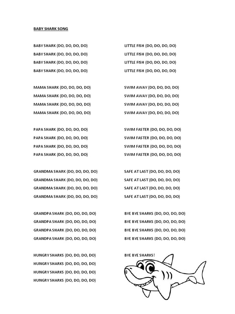 Baby Shark PDF | PDF