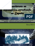 Conviértete en Diplomático Estudiando en España