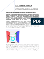 Motor de corriente continua: funcionamiento y tipos