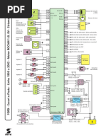 FORD Escort Fiesta Linha 1999 a 2002 Motor ROCAM 1.6L 8V Sistema EEC VI