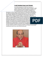Biografía Del Cardenal Juan Luis Cipriani