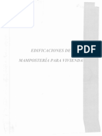 Edificaciones de Mampostería para Vivienda PDF