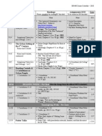 BH448 2010 Schedule