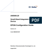 AN5006-20 (V2.0) Small-Sized Integrated Access Device EPON Configuration Guide (Version a)