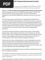 Tenable Automates NIST Cybersecurity Framework Technical Controls - Tenable Network Security