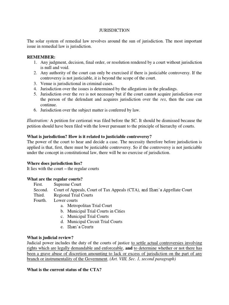 Rem1Rev1 (1) Jurisdiction Summary Judgment