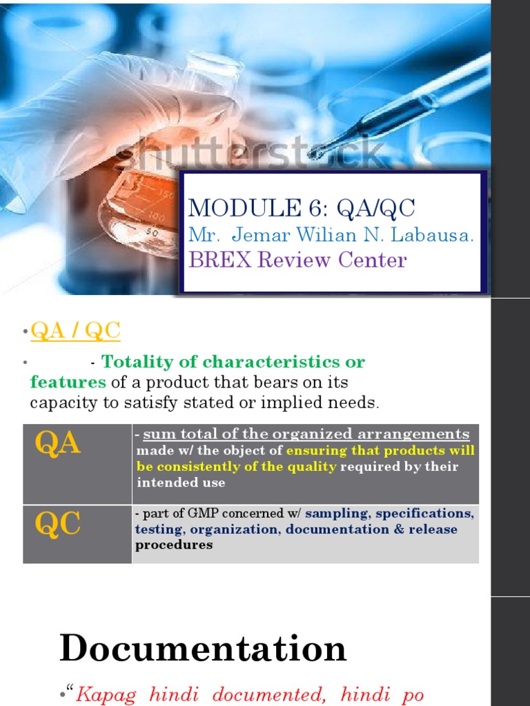 Qaqc | PDF | Tablet (Pharmacy) | Powder (Substance)