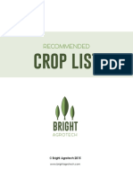 Recommended Crop List 1.22.16
