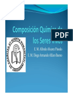 Composición Química de Los Seres Vivos