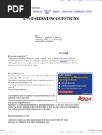 c++ Interview Questions