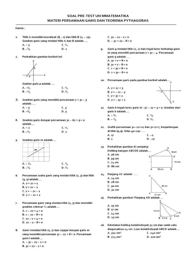 Unduh 88 Koleksi Gambar Grafik Persamaan Garis X-3Y+1=0 Paling Bagus 