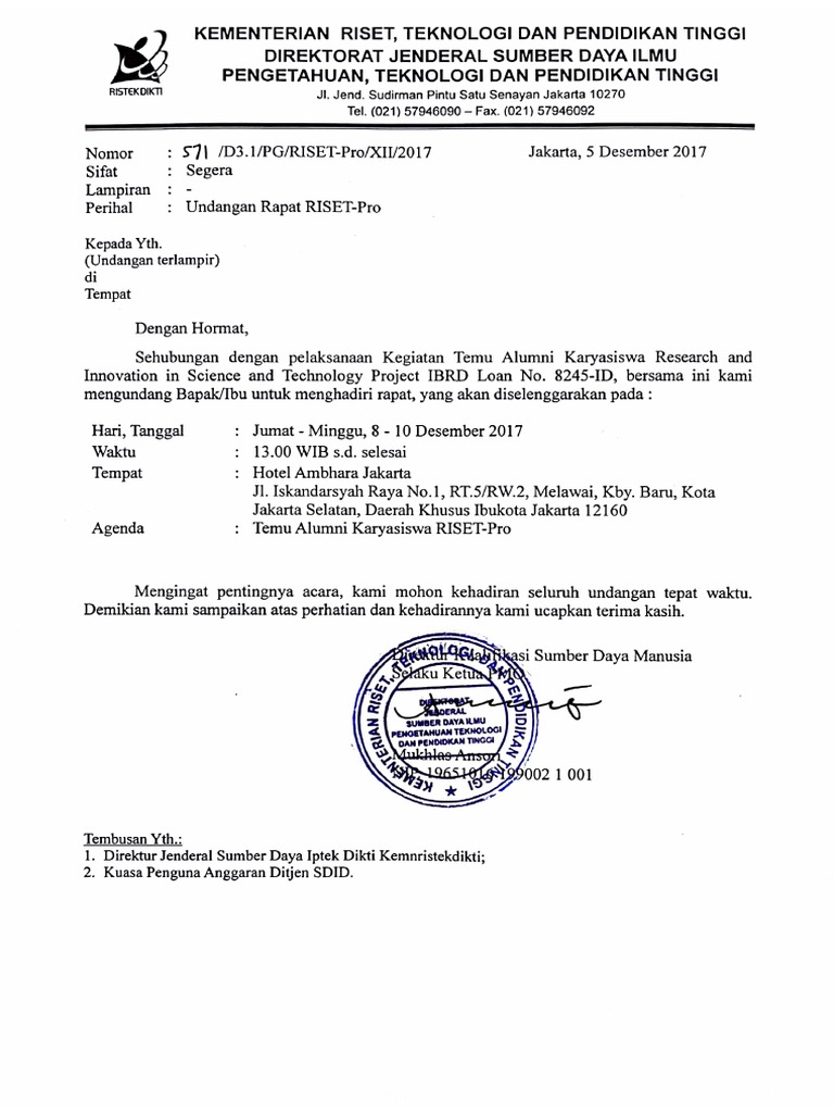 6700 Koleksi Contoh Undangan Temu Alumni Terbaru