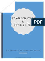Frankenstein Pygmalion
