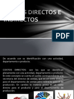 Costos Directos e Indirectos