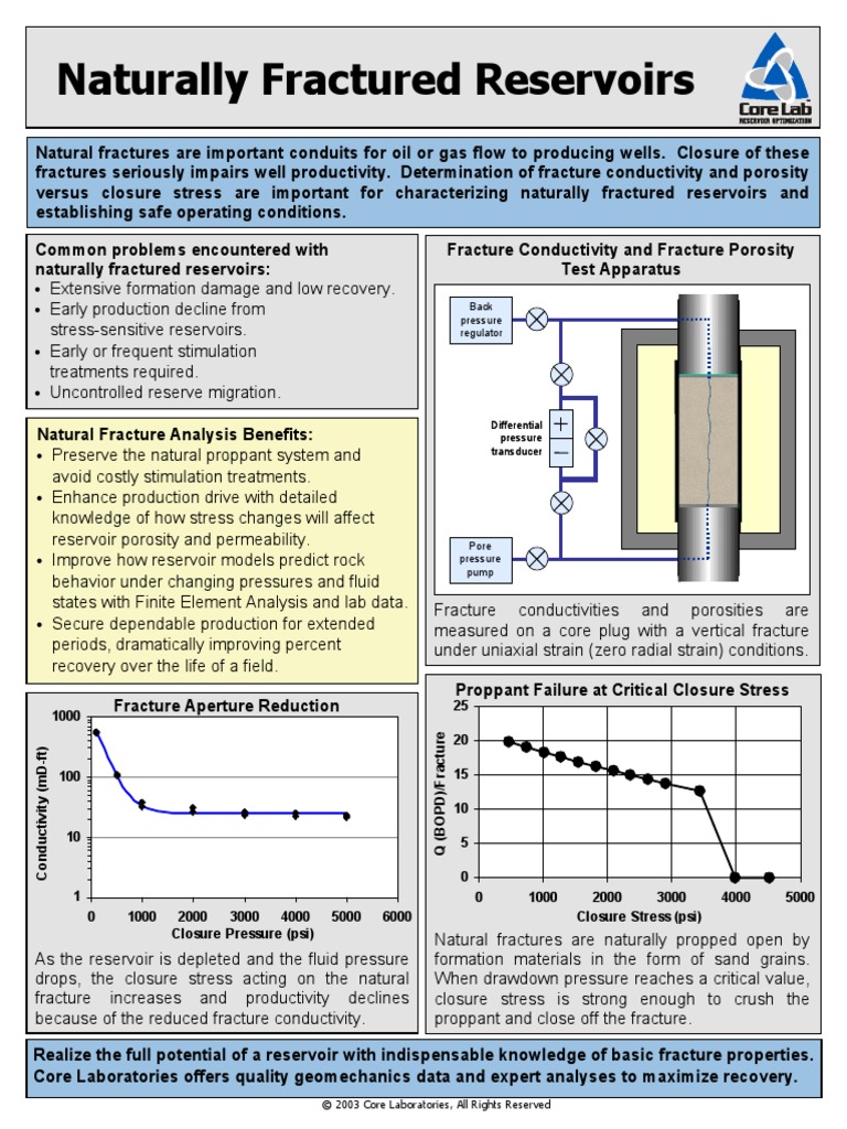 Natural Fracture Analysis | PDF | Petroleum Reservoir | Stress (Mechanics)