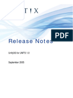 ReleaseNotes Unify3G UMTS Sept2005