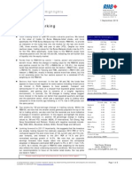 Market Update - Benchmarking: Positive Funds Flow - 01/09/2010