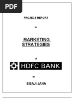 Project On HDFC Bank