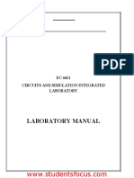 1.circuits and Simulation Integrated Laboratory 2013 Regulation