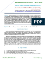 A Review Paper On Online Restaurant Management System - Http://iaetsdjaras - Org